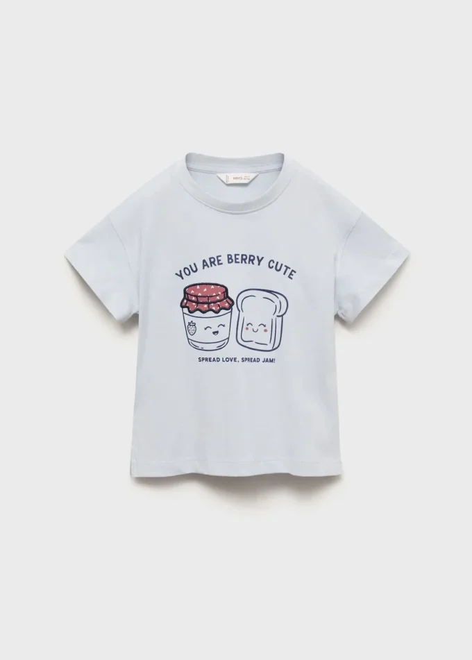 T-shirt con dettagli in rilievo T-shirt con dettagli in rilievo