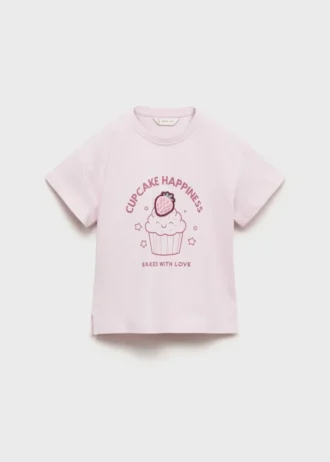 T-shirt con dettagli in rilievo