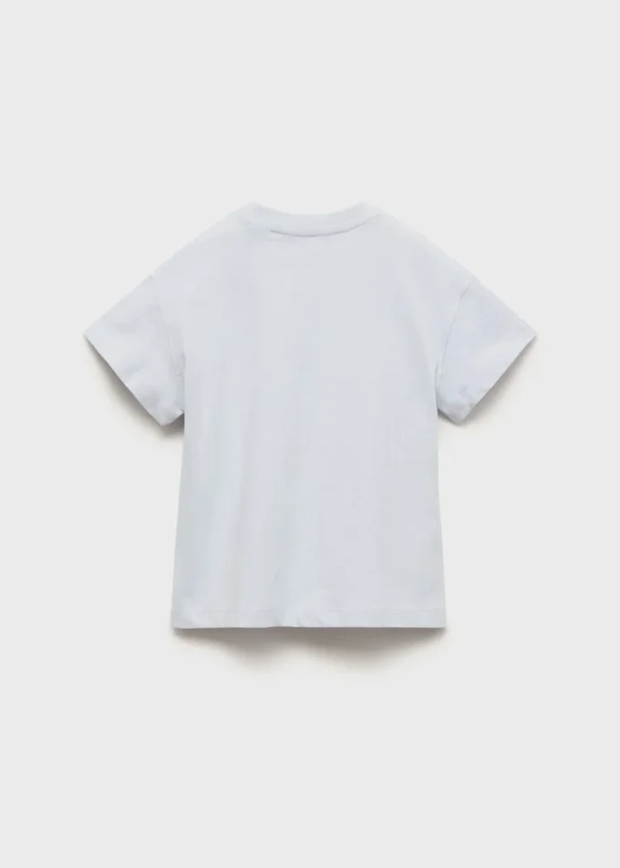 T-shirt con dettagli in rilievo T-shirt con dettagli in rilievo