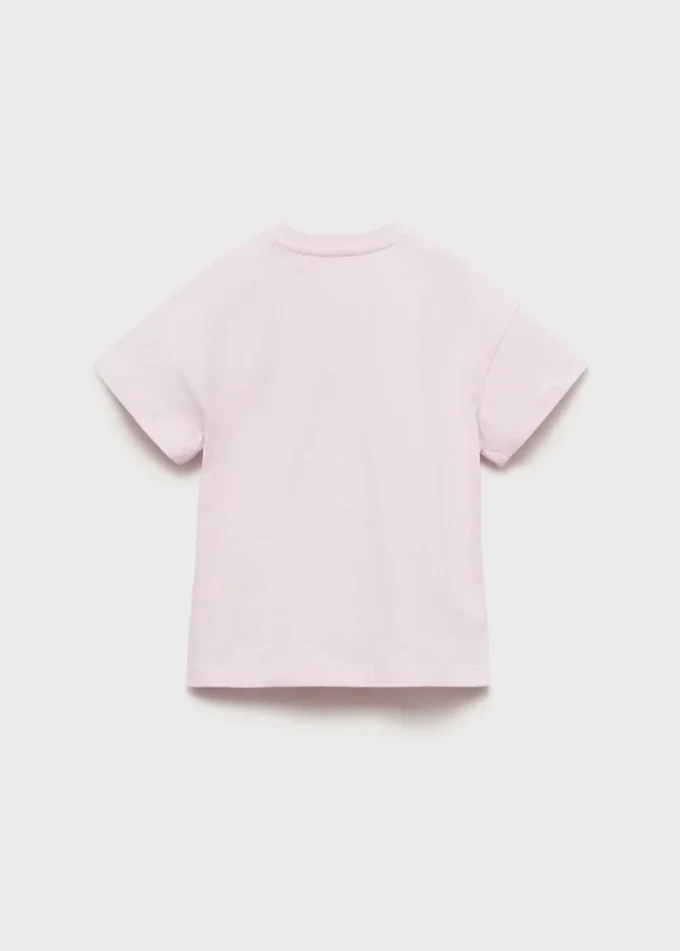 T-shirt con dettagli in rilievo T-shirt con dettagli in rilievo