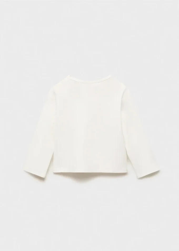 T-shirt con stampa in rilievo T-shirt con stampa in rilievo