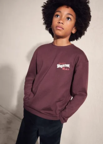 T-shirt con stampa natalizia T-shirt con stampa natalizia