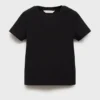 T-shirt in cotone a costine T-shirt in cotone a costine