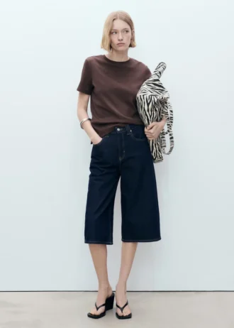 T-shirt in cotone a maniche corte