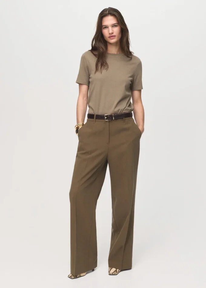 T-shirt in cotone a maniche corte