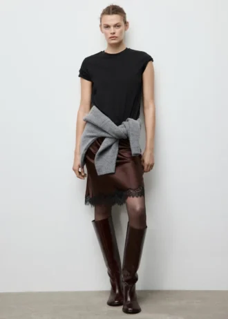 T-shirt in cotone a maniche corte