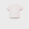 T-shirt in cotone a righe T-shirt in cotone a righe