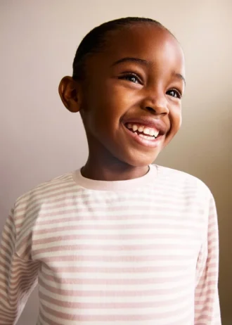 T-shirt in cotone a righe