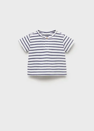 T-shirt in cotone a righe