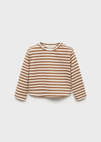 T-shirt in cotone a righe