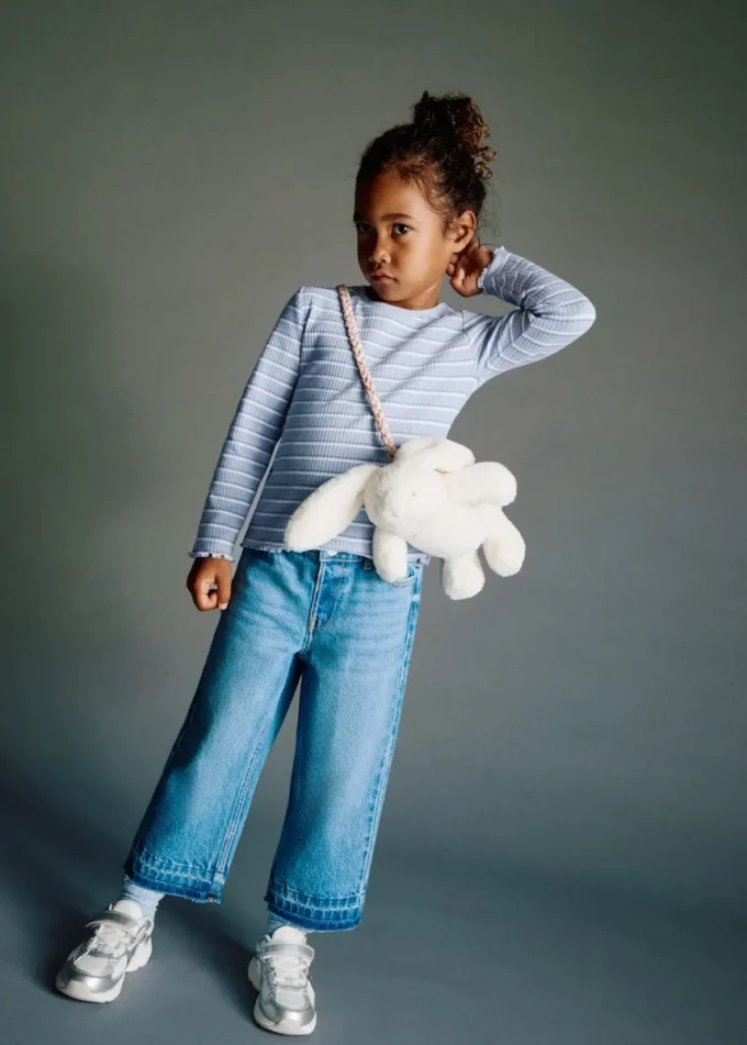 T-shirt in cotone a righe