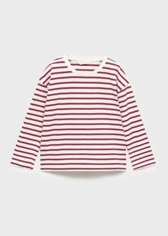 T-shirt in cotone a righe