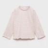 T-shirt in cotone a righe T-shirt in cotone a righe