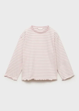 T-shirt in cotone a righe