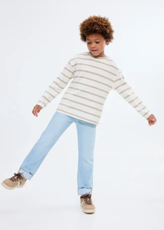 T-shirt in cotone a righe