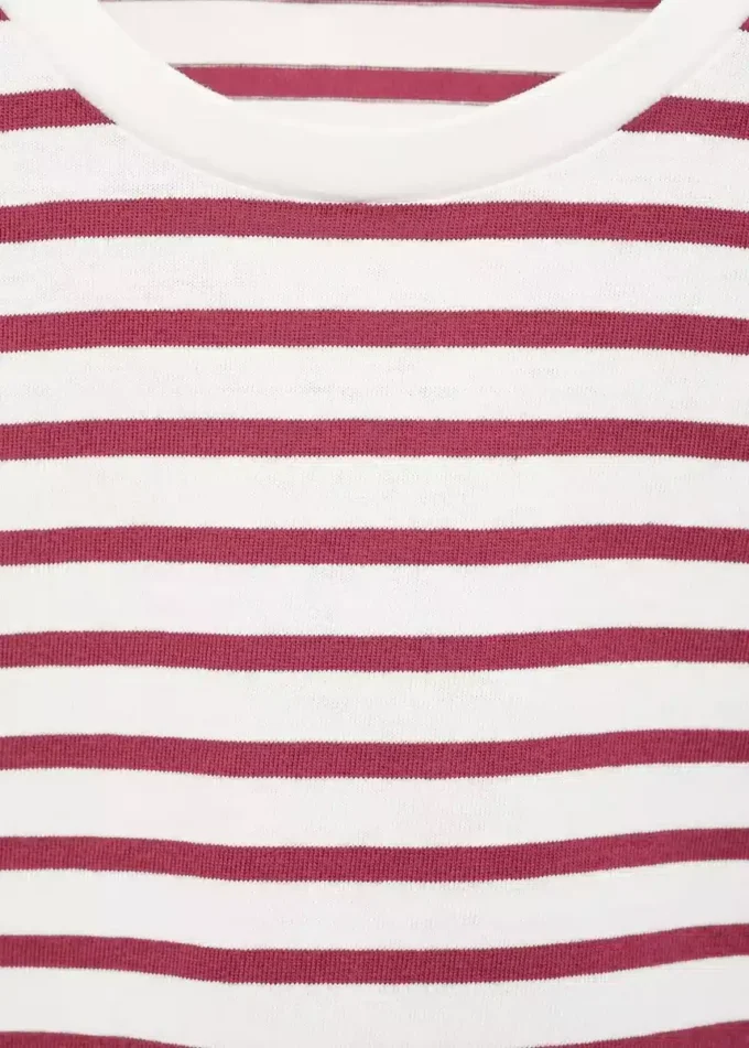 T-shirt in cotone a righe