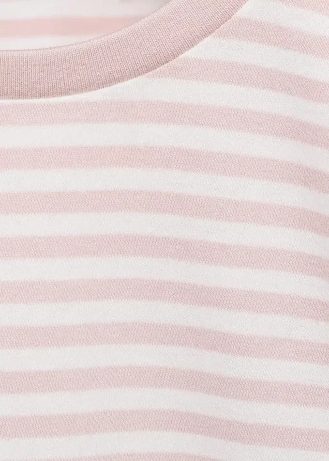 T-shirt in cotone a righe T-shirt in cotone a righe