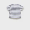 T-shirt in cotone a righe T-shirt in cotone a righe