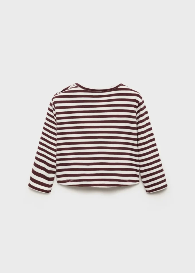 T-shirt in cotone a righe T-shirt in cotone a righe