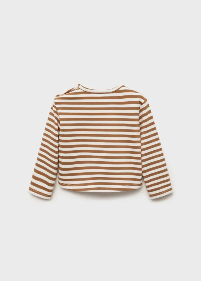 T-shirt in cotone a righe T-shirt in cotone a righe