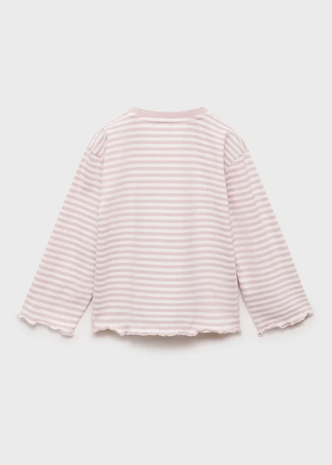 T-shirt in cotone a righe T-shirt in cotone a righe