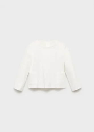 T-shirt in cotone con tasca