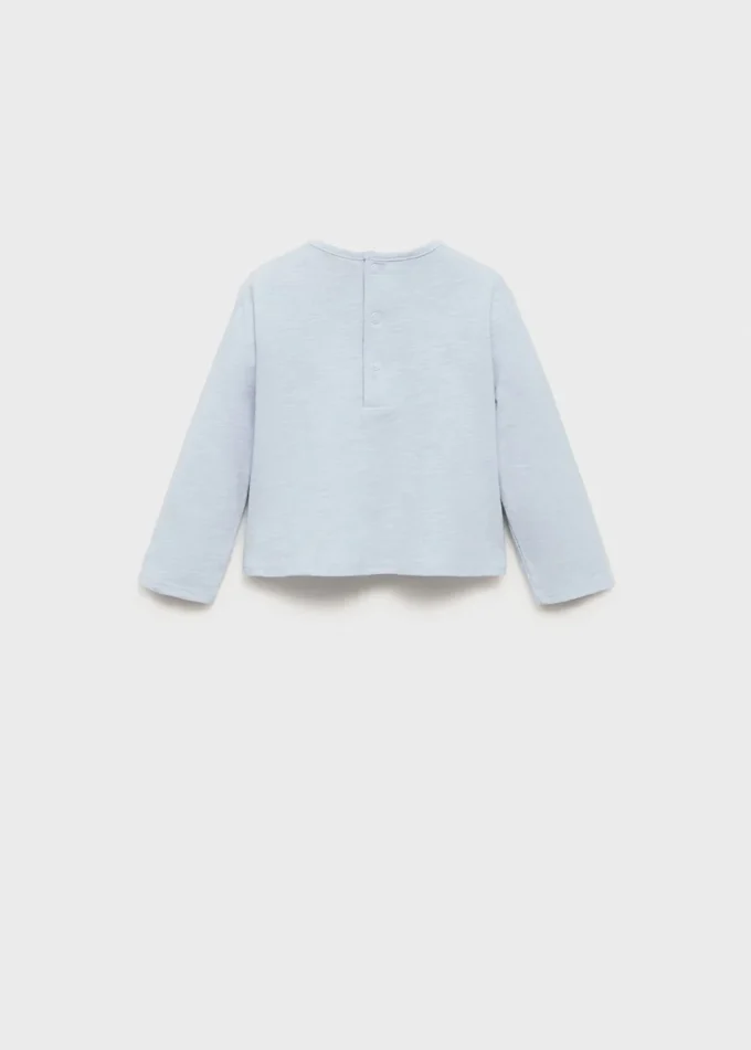 T-shirt in cotone con tasca