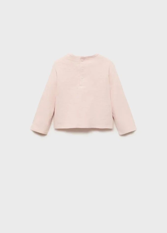 T-shirt in cotone con tasca