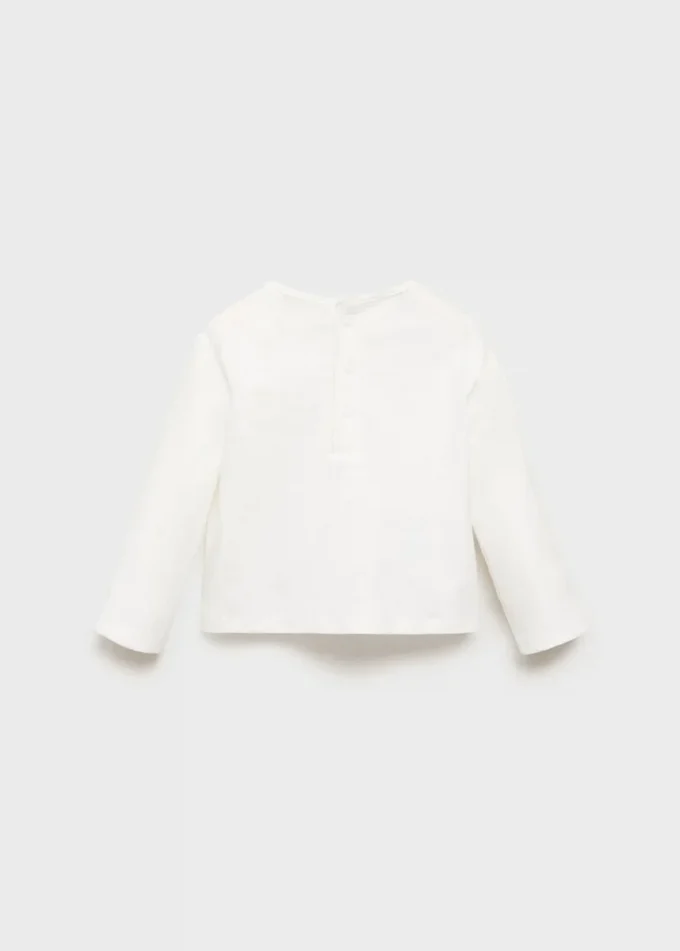 T-shirt in cotone con tasca