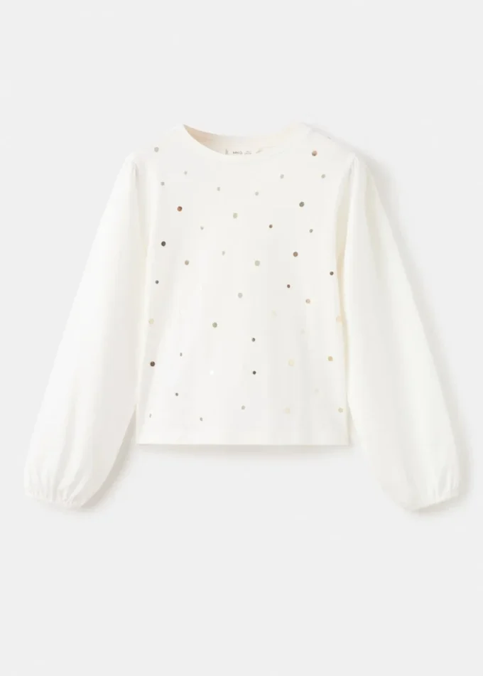 T-shirt in cotone lucido T-shirt in cotone lucido