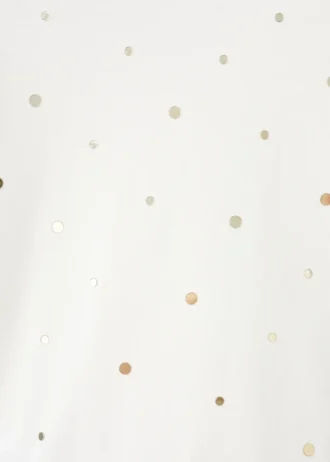 T-shirt in cotone lucido