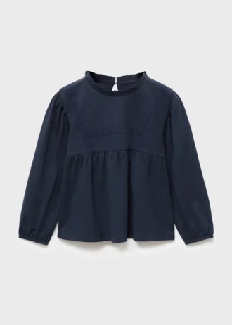 T-shirt in cotone ricamata T-shirt in cotone ricamata