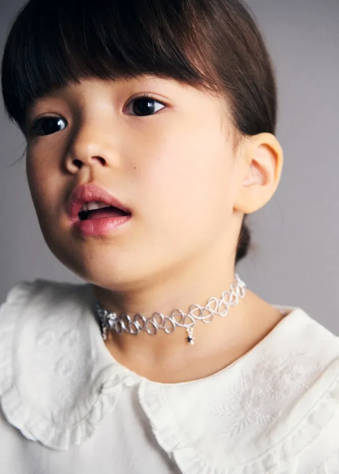 T-shirt in cotone ricamata T-shirt in cotone ricamata