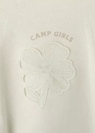 T-shirt in cotone ricamata T-shirt in cotone ricamata