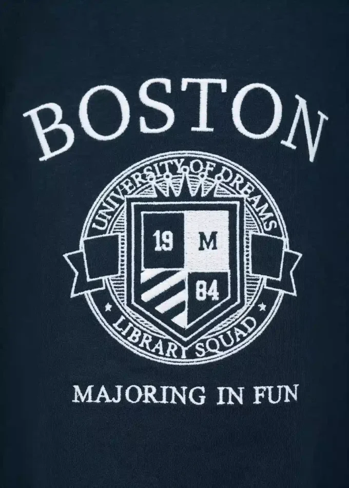 T-shirt in cotone ricamata T-shirt in cotone ricamata