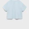 T-shirt in cotone ricamata T-shirt in cotone ricamata