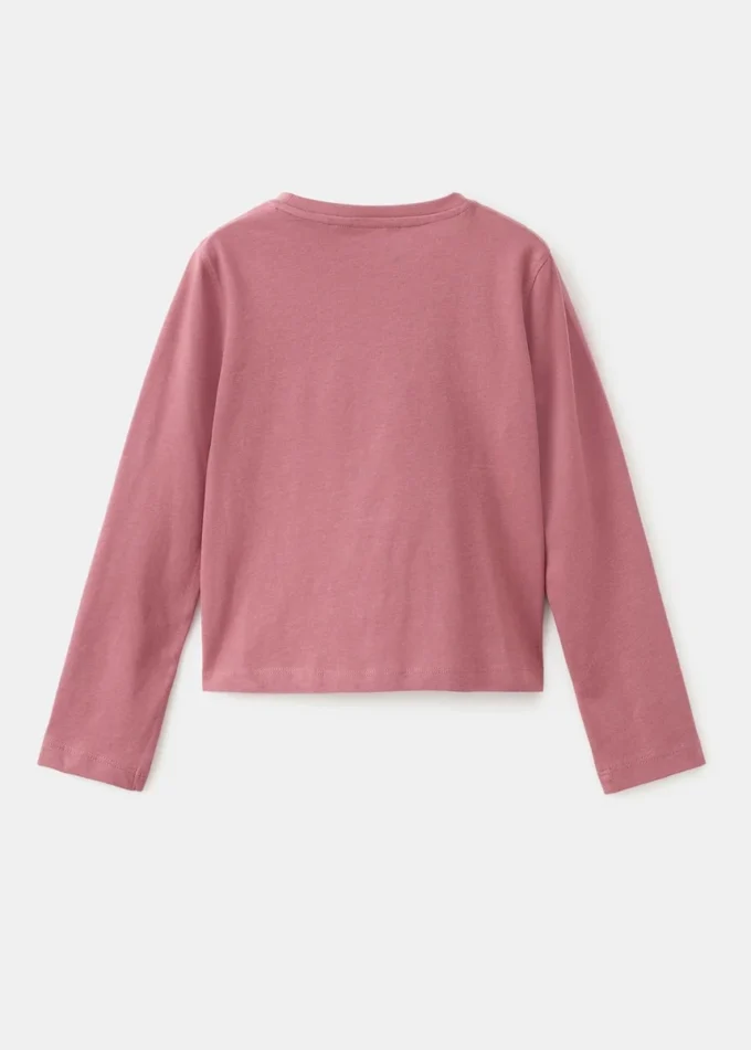 T-shirt in cotone ricamata T-shirt in cotone ricamata