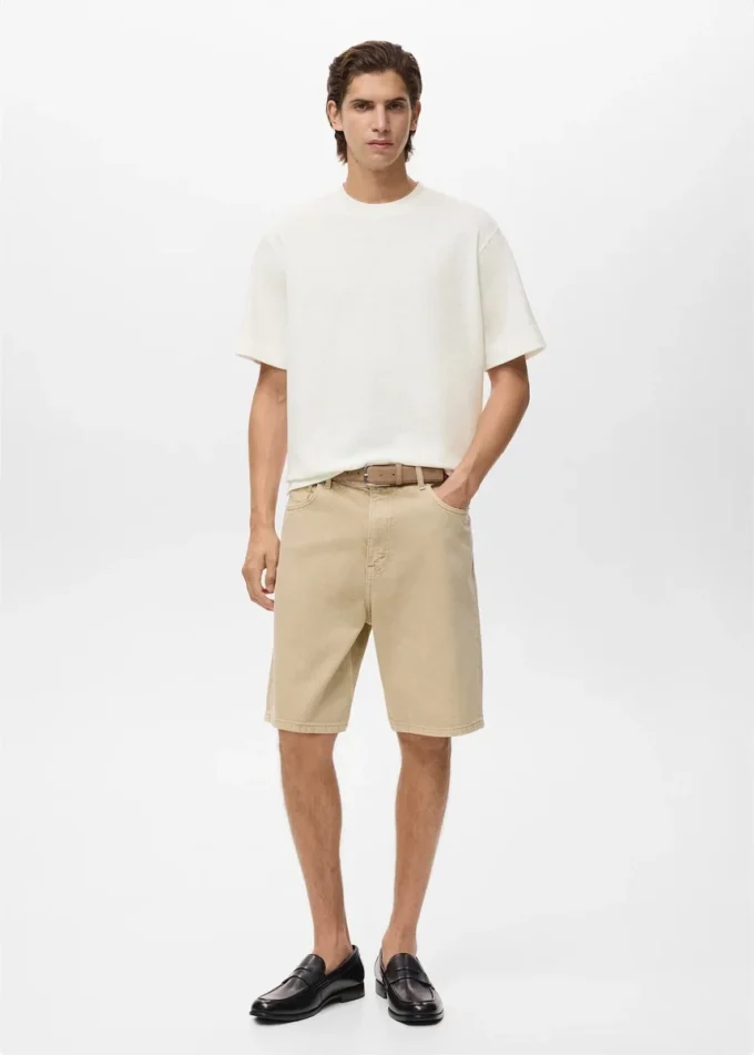 T-shirt in cotone testurizzato T-shirt in cotone testurizzato