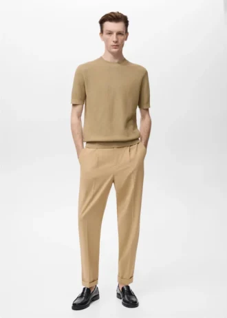 T-shirt in maglia 100% cotone