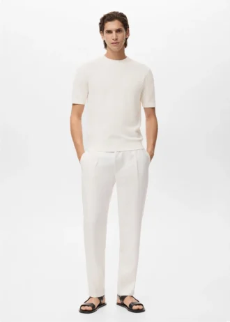 T-shirt in maglia 100% cotone