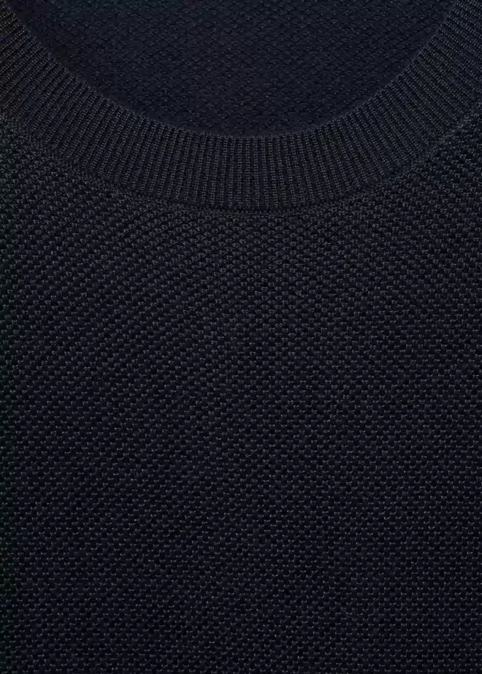 T-shirt in maglia di cotone T-shirt in maglia di cotone