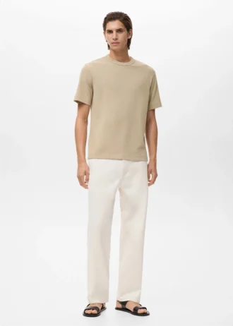 T-shirt in maglia fine