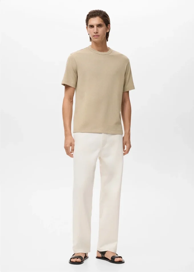 T-shirt in maglia fine T-shirt in maglia fine