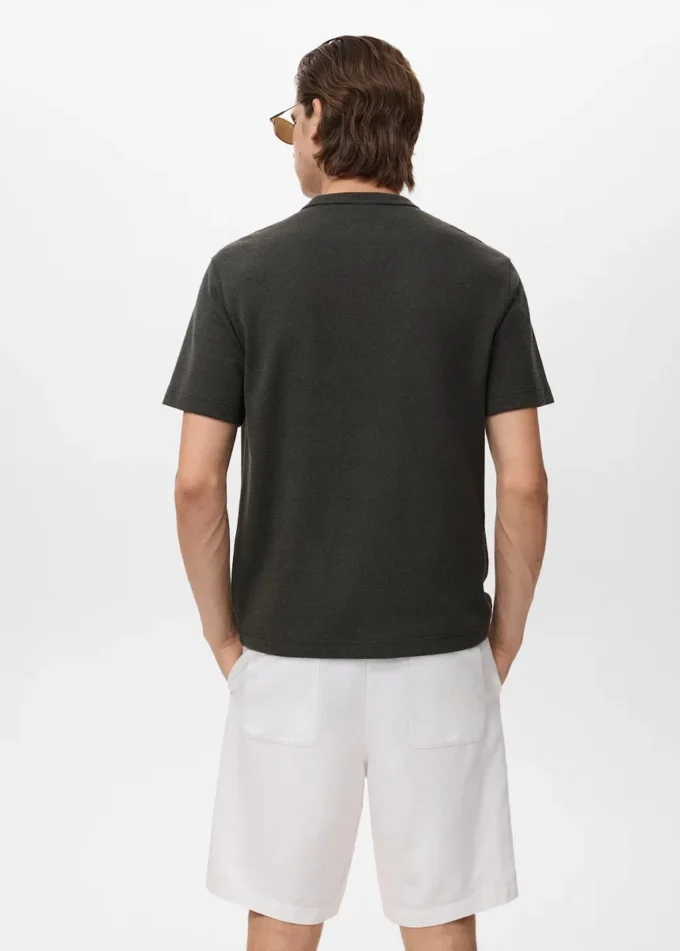 T-shirt in maglia fine T-shirt in maglia fine