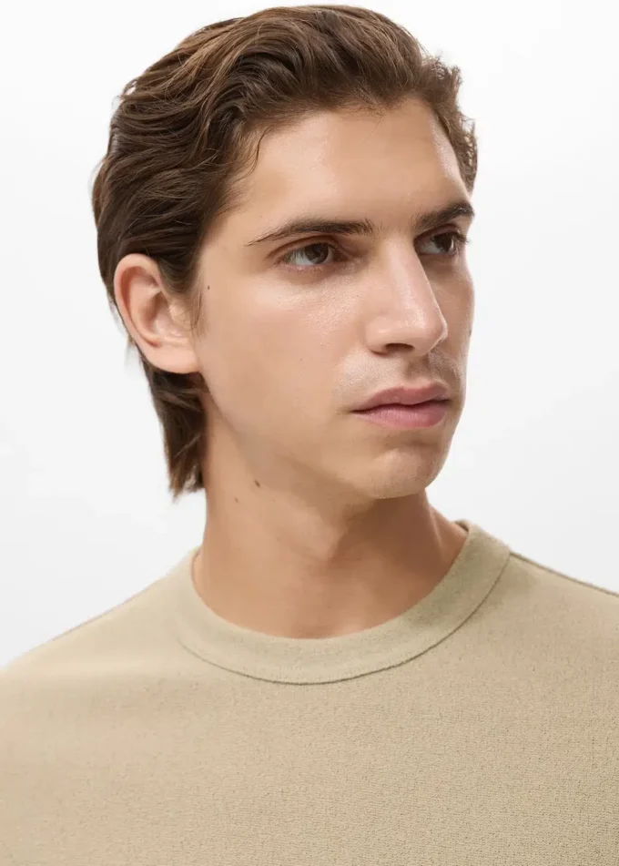 T-shirt in maglia fine T-shirt in maglia fine