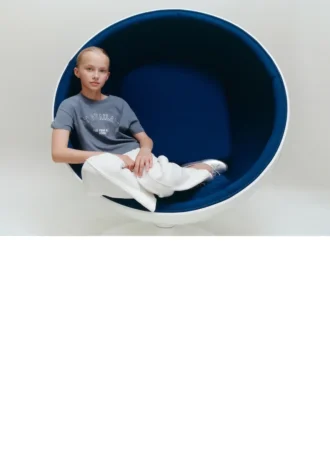 T-shirt in misto cotone stampato