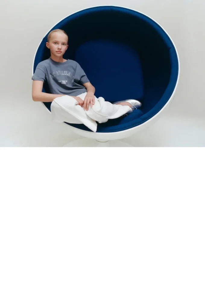 T-shirt in misto cotone stampato T-shirt in misto cotone stampato