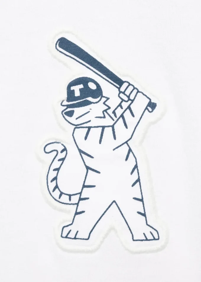 T-shirt in misto cotone stampato T-shirt in misto cotone stampato