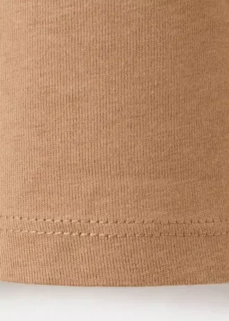 T-shirt in misto cotone stampato