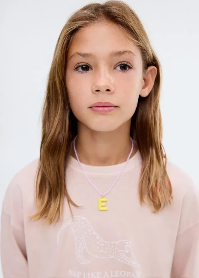 T-shirt in misto cotone stampato T-shirt in misto cotone stampato